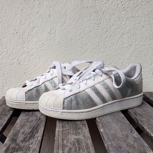 adidas superstar metallic toe